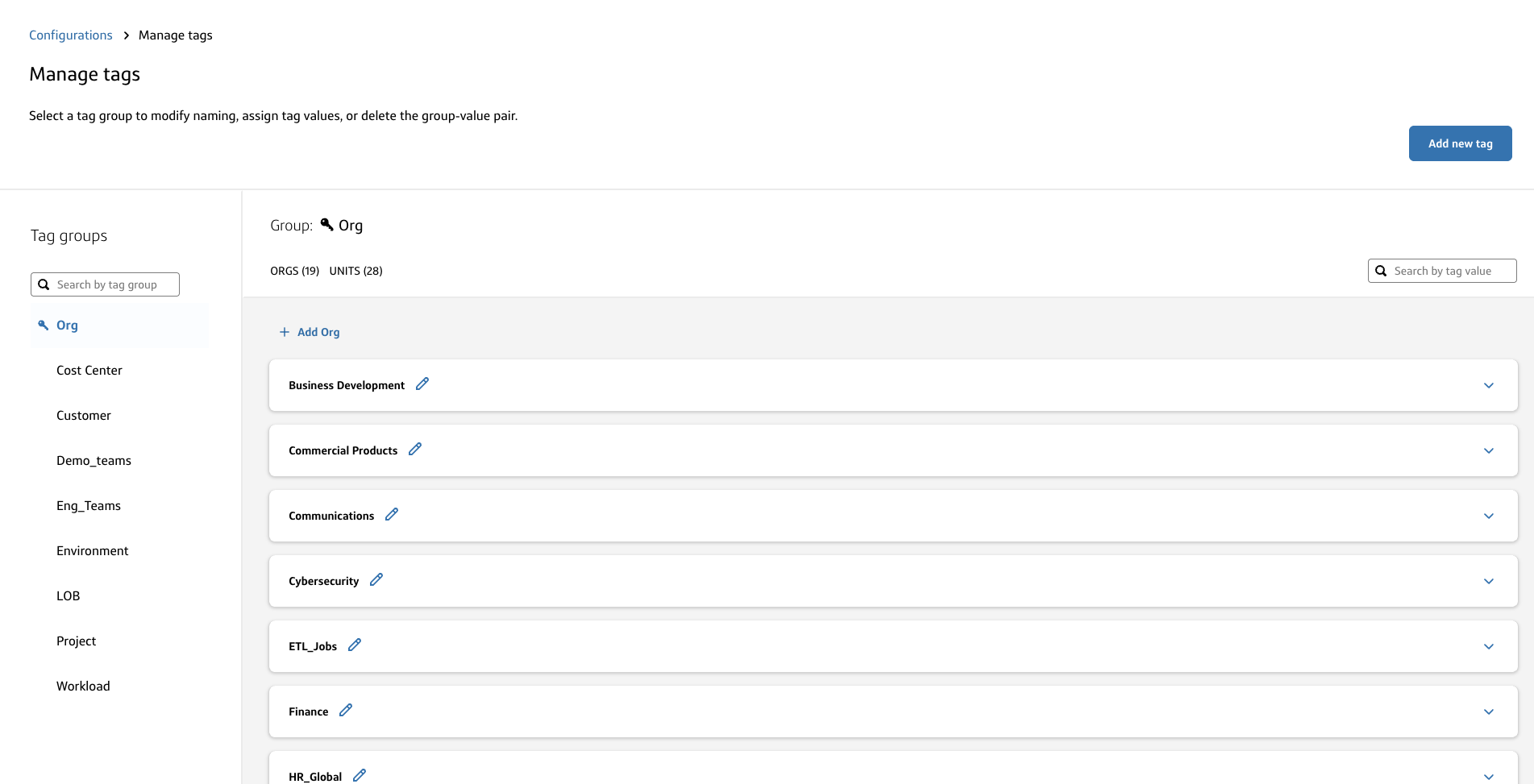 Example Tags